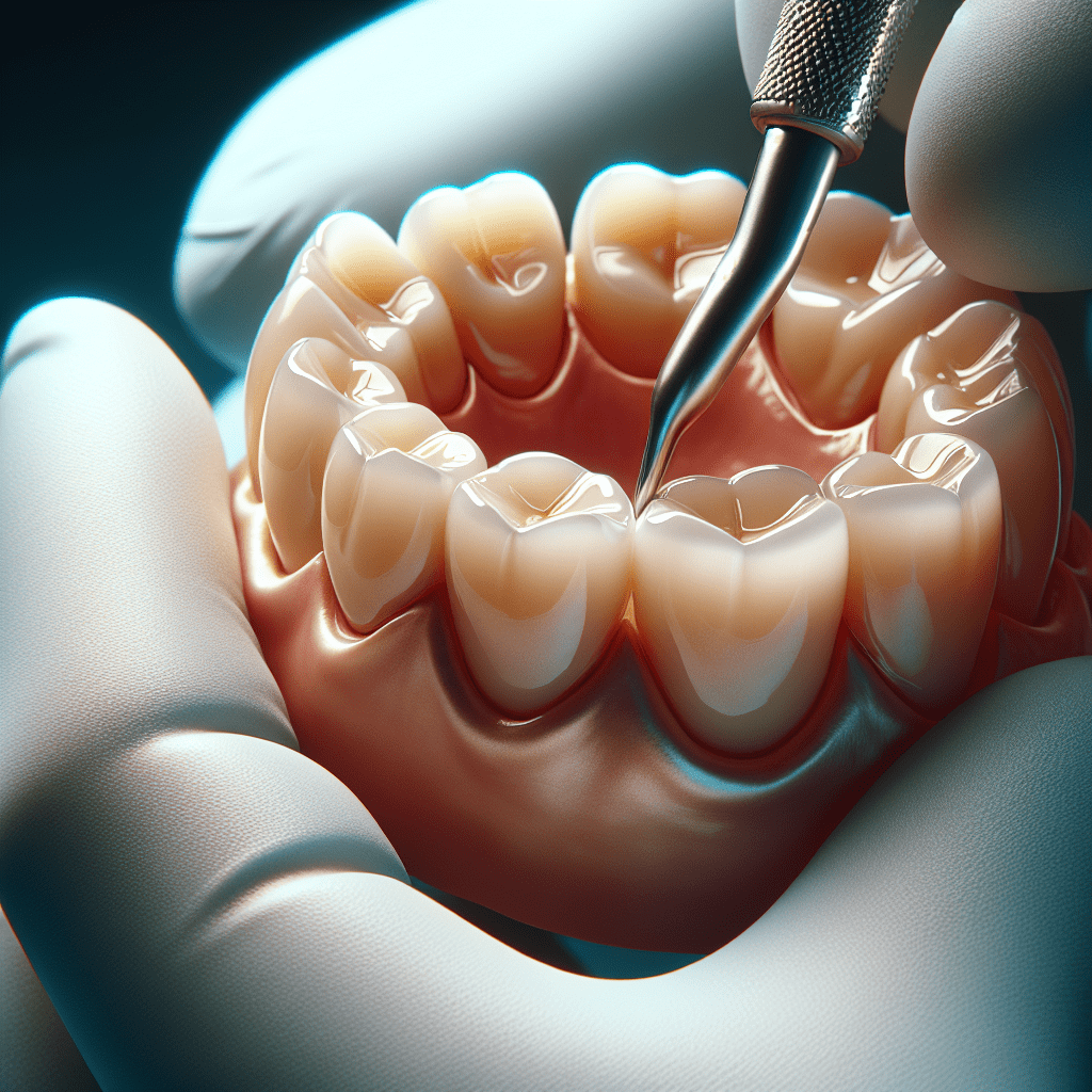How Dentists Place Caps On Teeth